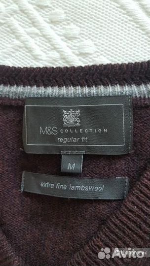 Шерстяной джемпер marks & spencer, collection 48-5