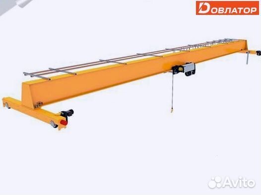 Кран мостовой опорный однобалочный