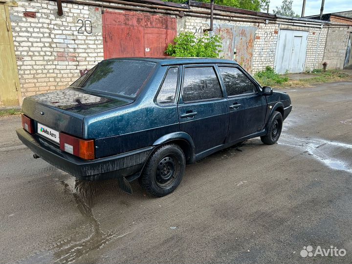 ВАЗ 21099 1.5 МТ, 1998, 50 000 км