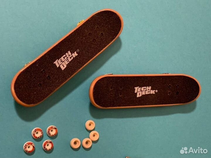 Фингерборд Tech Deck 2 шт с кейсом и ремкомплектом