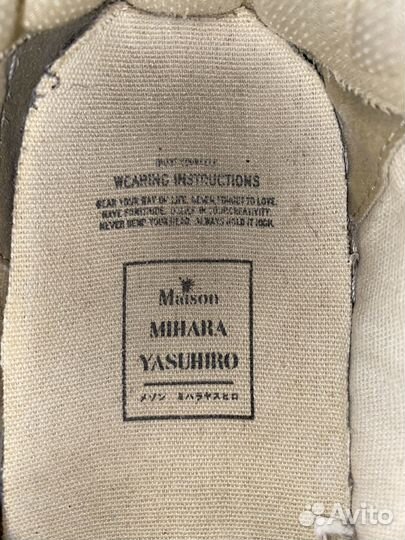 Maison mihara yasuhiro кеды оригинал