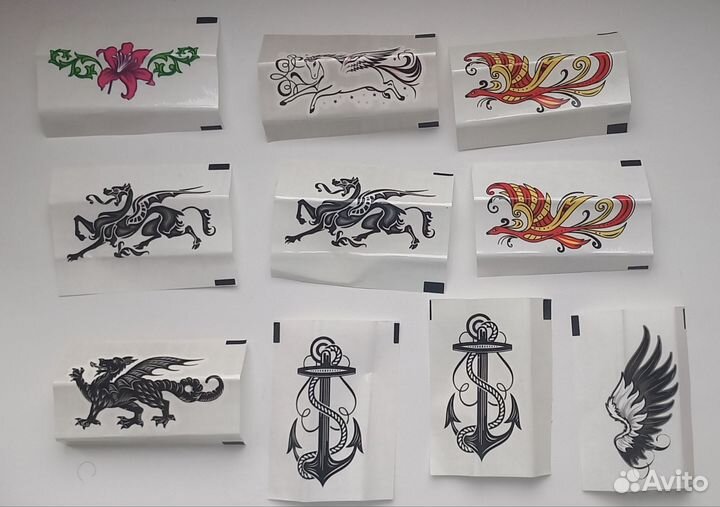 Переводные татуировки