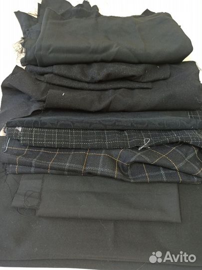 Ткань остатки шерсть