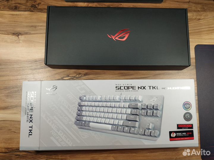 Asus Rog Strix Scope NX TKL Moonlight White