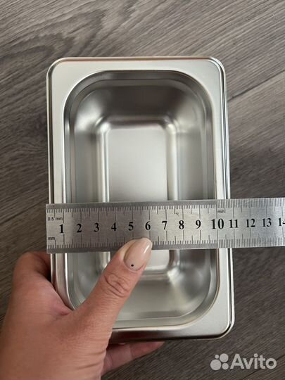 Гастроемкости из нержавеющей стали 1/9 65мм