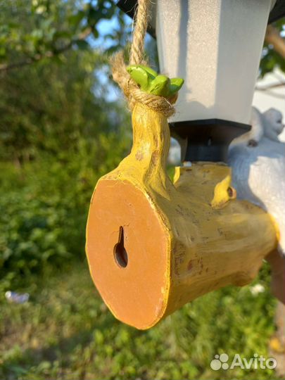 Фигурка садовая со светодиодным фонарем 