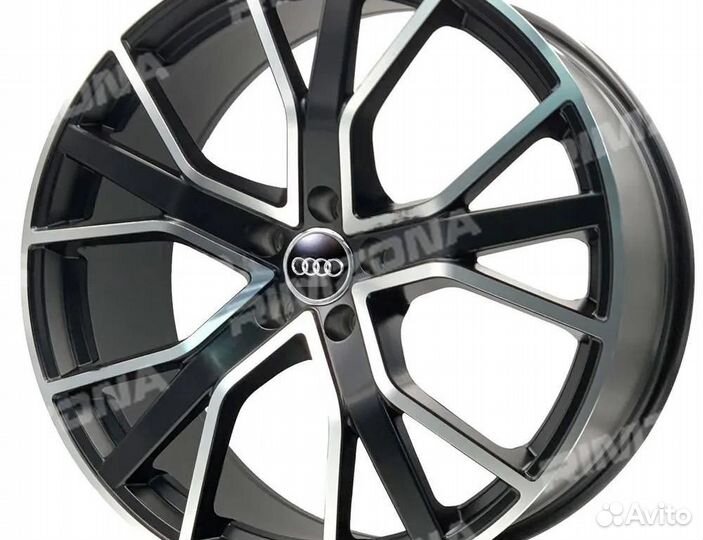 Литой диск в стиле Audi R22 5x112