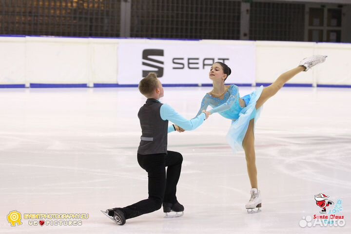 Платье для выступлений фигурное катание р-р 146