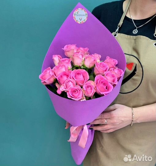 Цветы розы букет