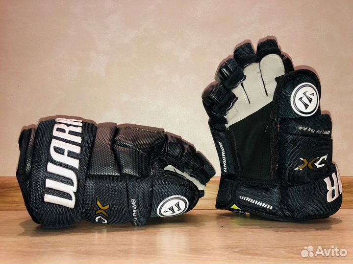 Краги хоккейные Warrior alpha DX Sr