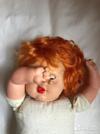 Винтажная кукла, пупс СССР
