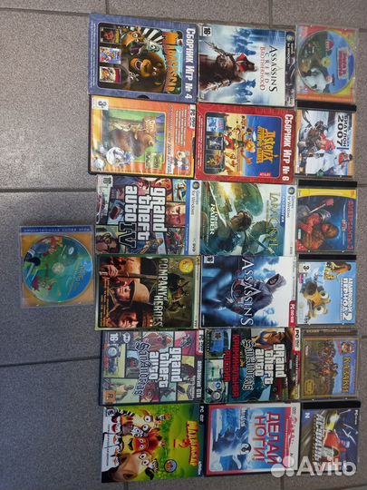 Диски с играми на пк