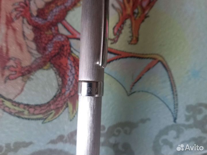 Ручка шариковая серебряная 925