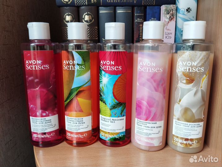 Гели для душа, пена для ванны Эйвон