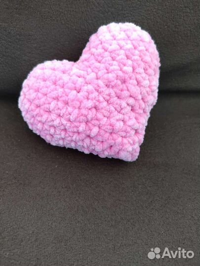 Плюшевая игрушка заяц, сердце