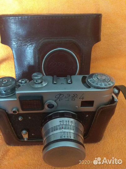 Плёночные фотоаппараты фэд3 и фэд4