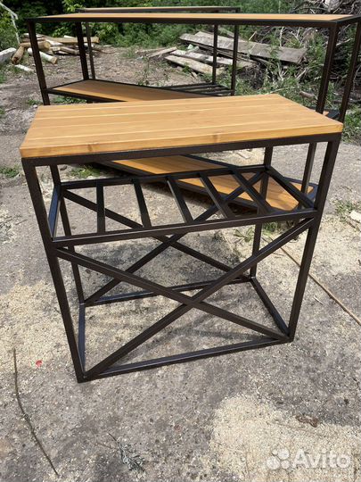 Дровница лофт