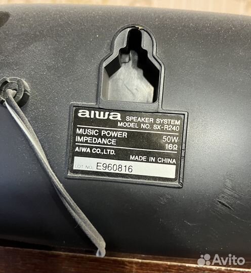 Колонки от муз центра aiwa SX-N999MK II