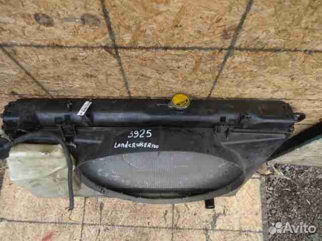 Радиатор двс Toyota Land Cruiser 100