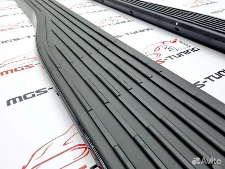 Пороги Mercedes GLE-coupe C167 с подсветкой