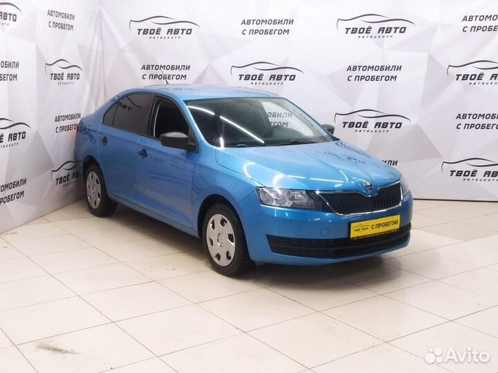 Skoda Rapid 1.6 МТ, 2015, 97 718 км