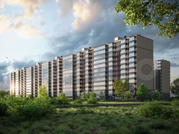 Квартира-студия, 25,4 м², 11/12 эт.