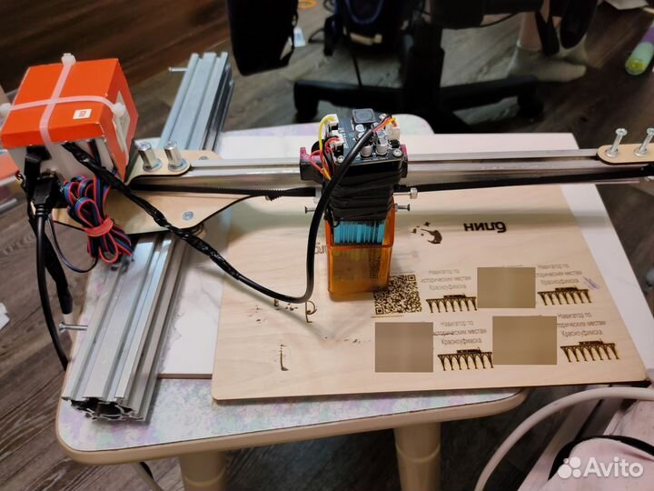 Лазерный гравер чпу станок выжигатель