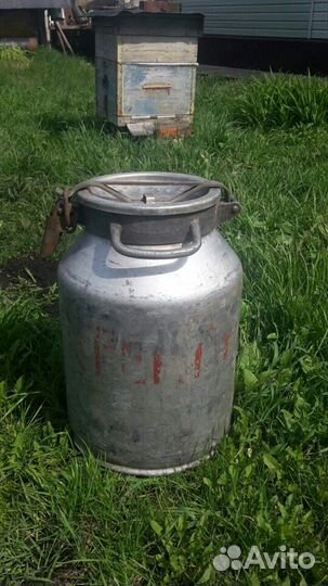 Фляги алюминиевые из под меда