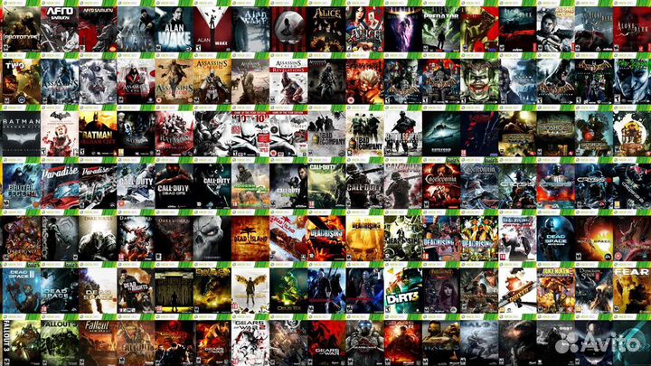 Много игр Xbox 360(aurora)