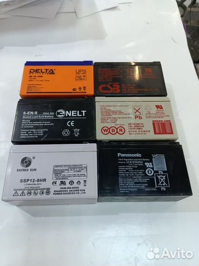 Аккумулятор гелевый 12v 9ач и другие