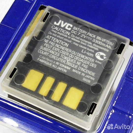 Аккумулятор JVC BN-VF733 (AA-VF7) для JVC