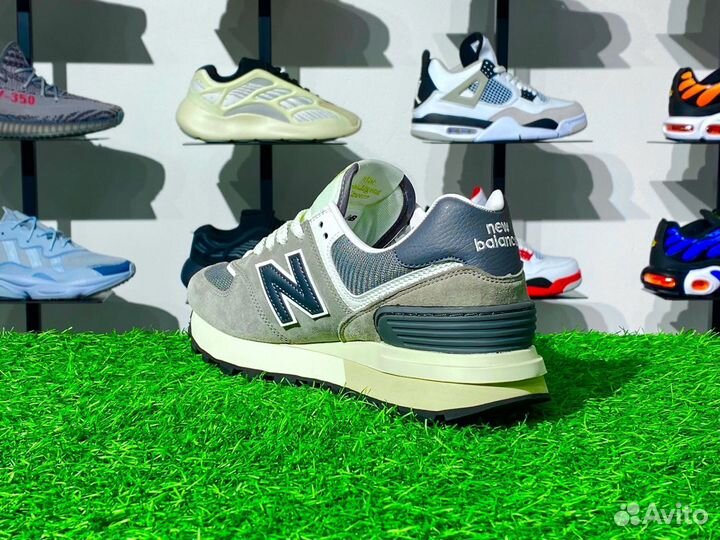 New Balance 574 Gray Classic Lux VR4