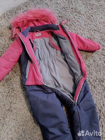 Зимний комбинезон для девочки