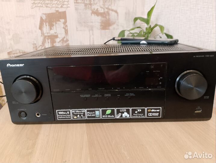 Рессивер pioneer 100w на канал