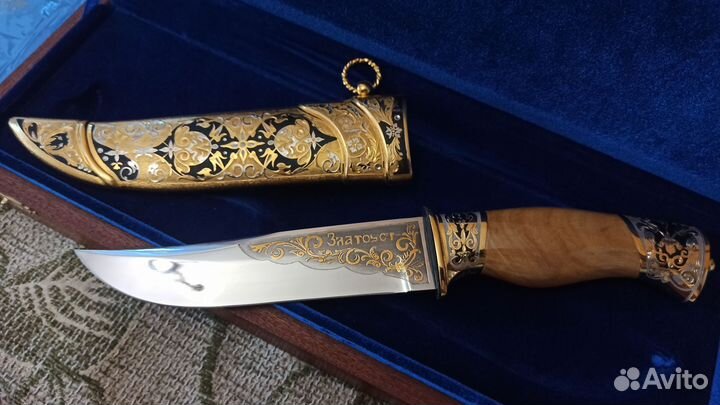 Нож охотничий подарочный ручной работы