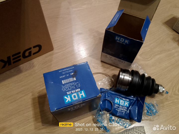 Шрус внешний HDK FU-026 subaru