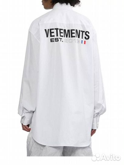 Рубашка мужская vetements