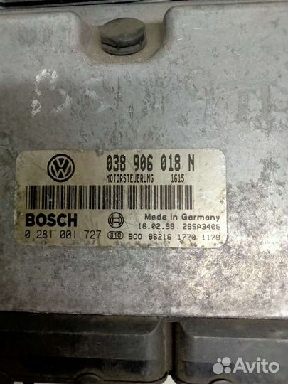 Блок управления двигателем VW Passat B5 1.9 TDI