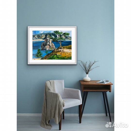 Картина маслом Байкал