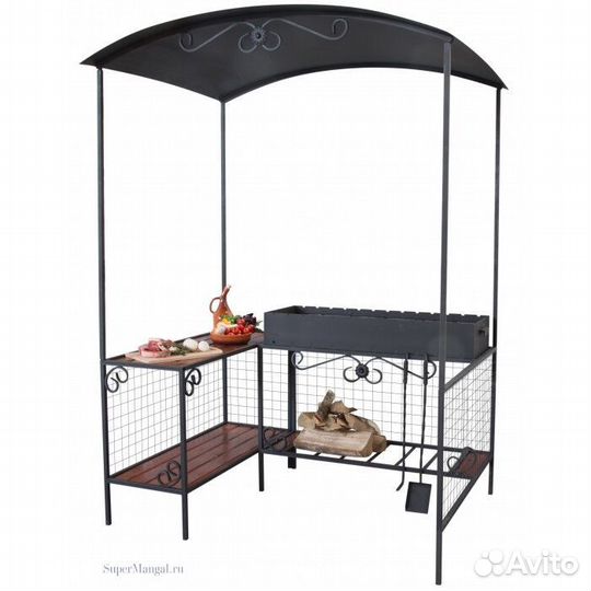 Мангалы с крышей