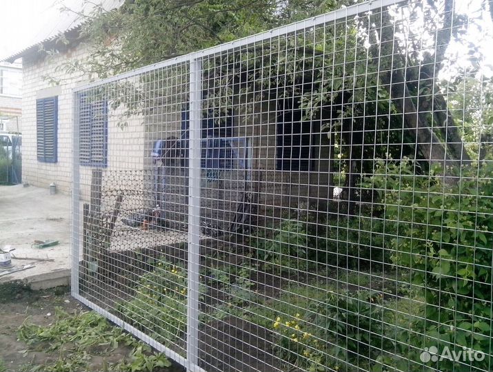 Забор из сварной сетки,ворота, калитки под ключ
