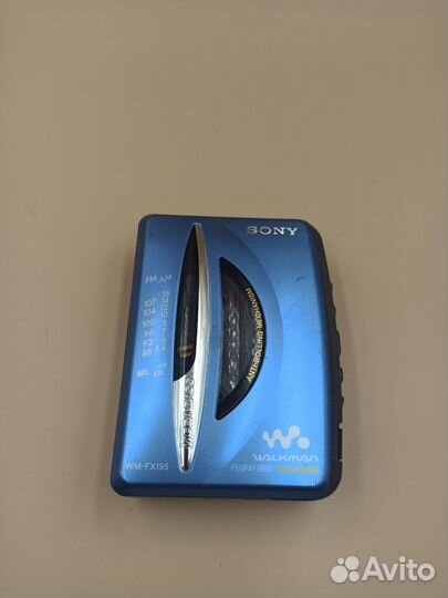 Кассетный плеер sony wm fx195
