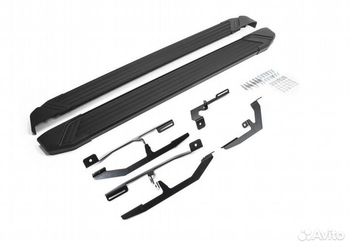 Пороги Подножки Kia Soul 2017-2019 