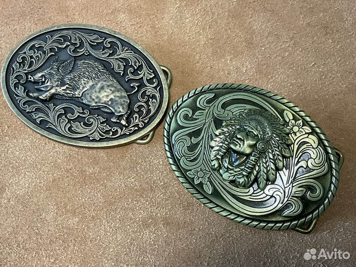 Пряжка (бляха) для ремня «Кабан» и «Индеец»