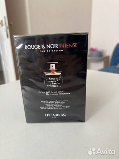 Парфюмерная вода Eizenberg rouge noir intense