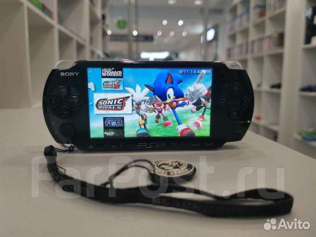 Sony PSP прошитая+299игр
