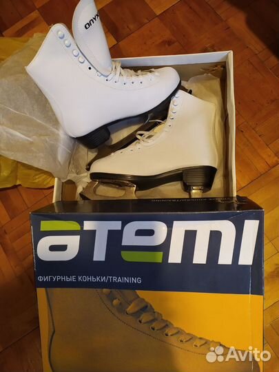 Коньки фигурные atemi onyx 38 размер