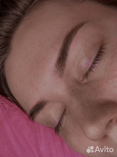 Брови / Ресницы / Полировка волос