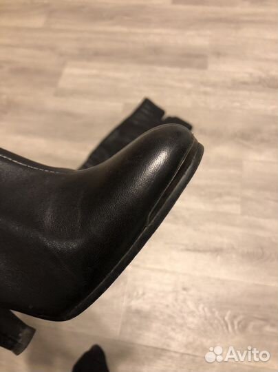 Ботфорты кожаные 36