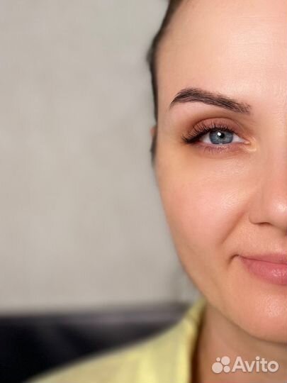 Наращивание ресниц/Оформление бровей